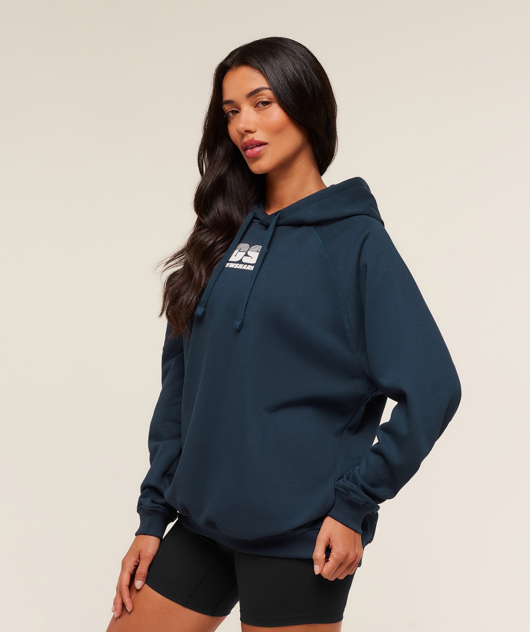 Women's Gymshark Gs Lifestyle Hoodie Gs Navy