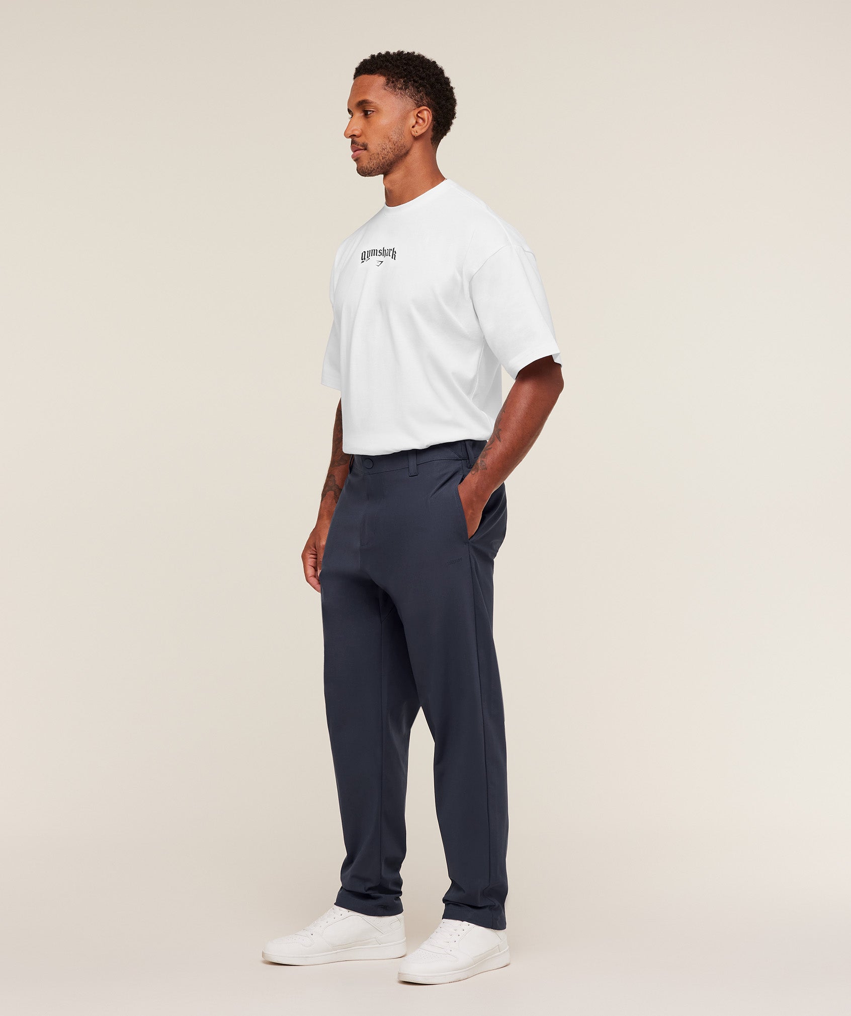 Gymshark The Gymshark Pants Elite Heavy Blue