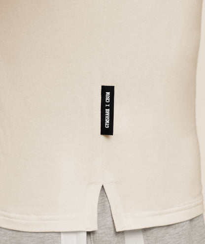 Gymshark Gymshark X Cbum Essential T-Shirt Soft White