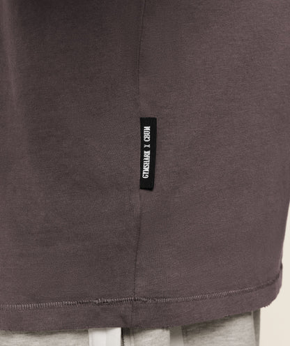 Gymshark Gymshark X Cbum T-Shirt Greyed Purple