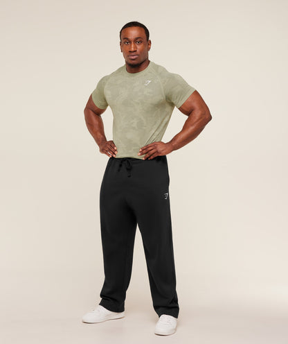 Gymshark Geo Seamless T-Shirt Haze Green