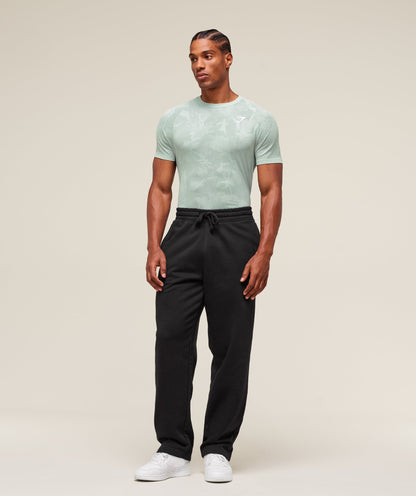 Gymshark Geo Seamless T-Shirt Morning Blue