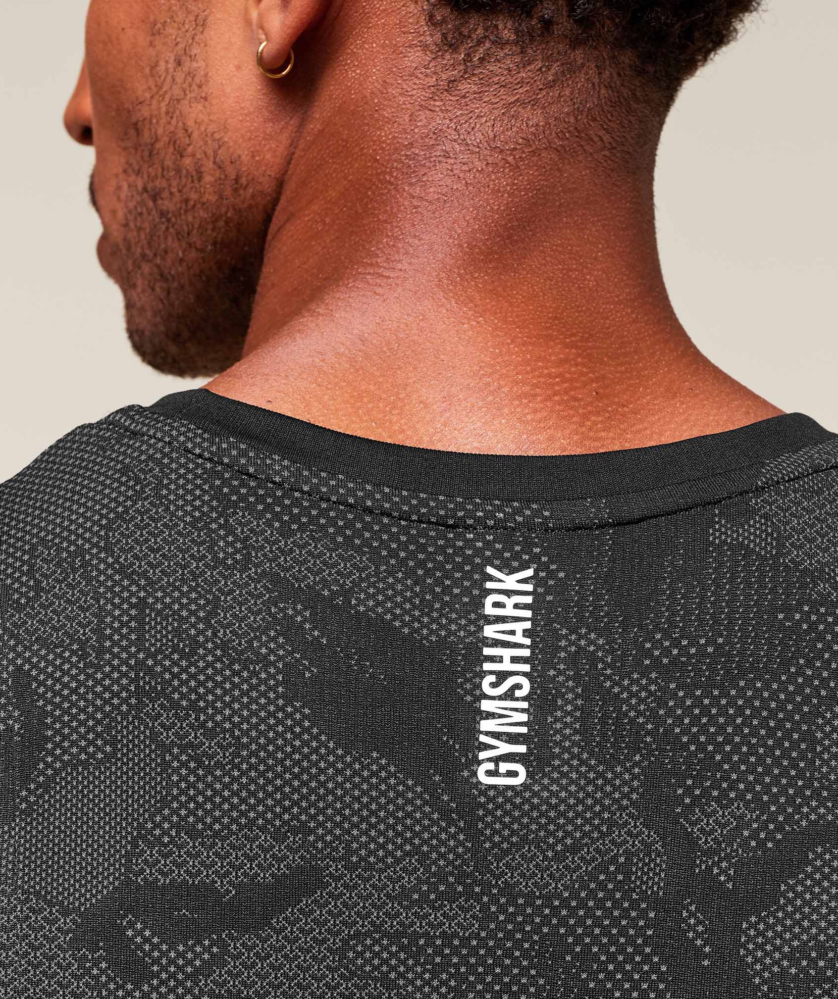 Gymshark Geo Seamless Tank Black