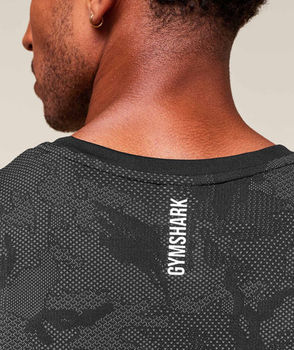Gymshark Geo Seamless Tank Black