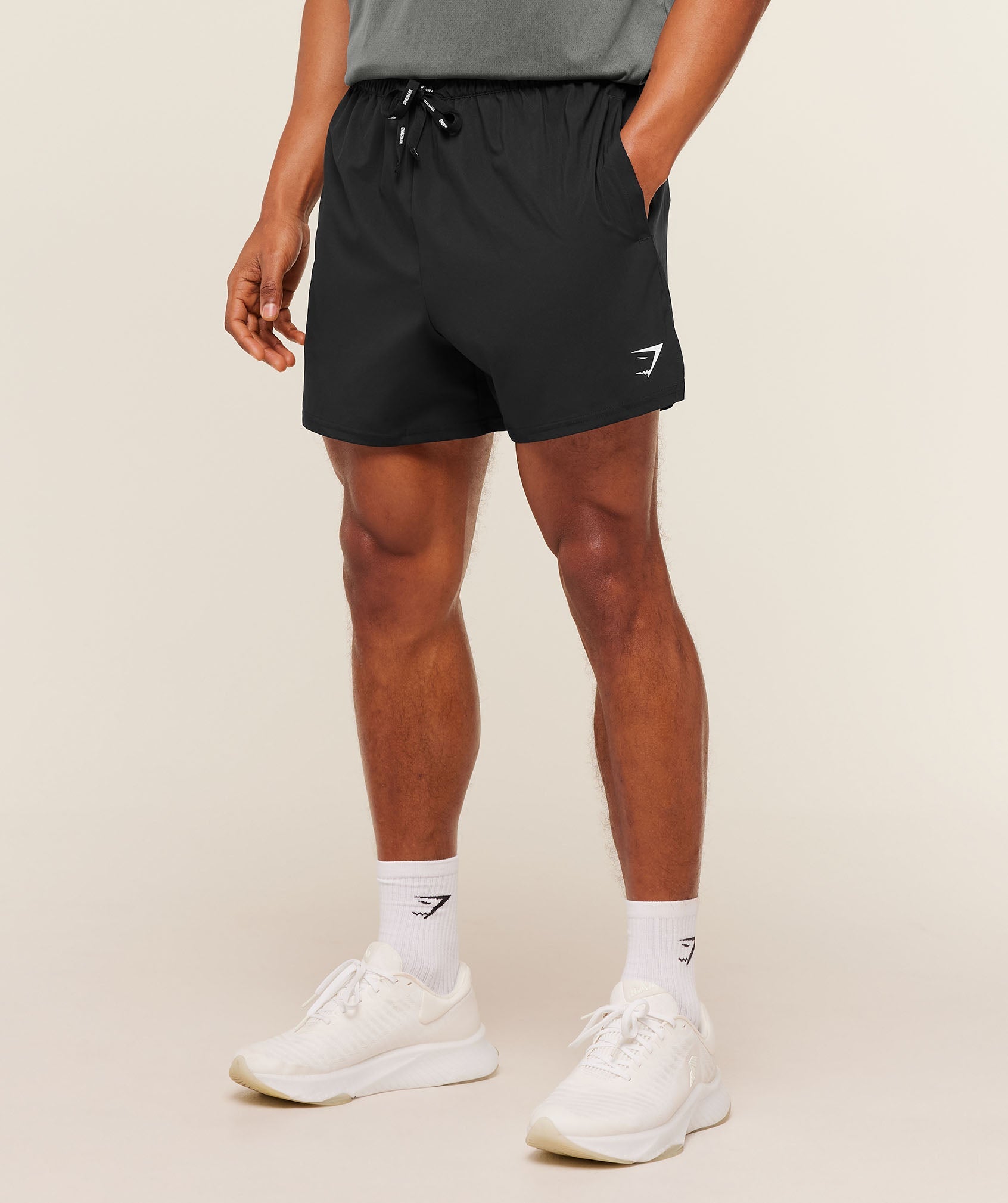 Gymshark Train 5" Shorts Black