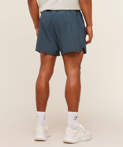 Gymshark Train 5" Shorts Stealth Blue