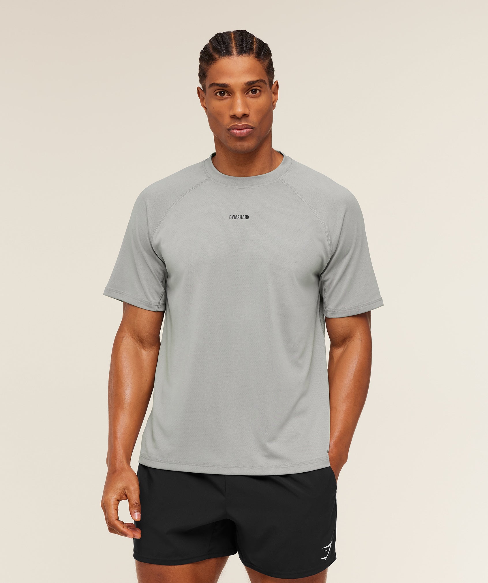 Gymshark Train T-Shirt Smokey Grey