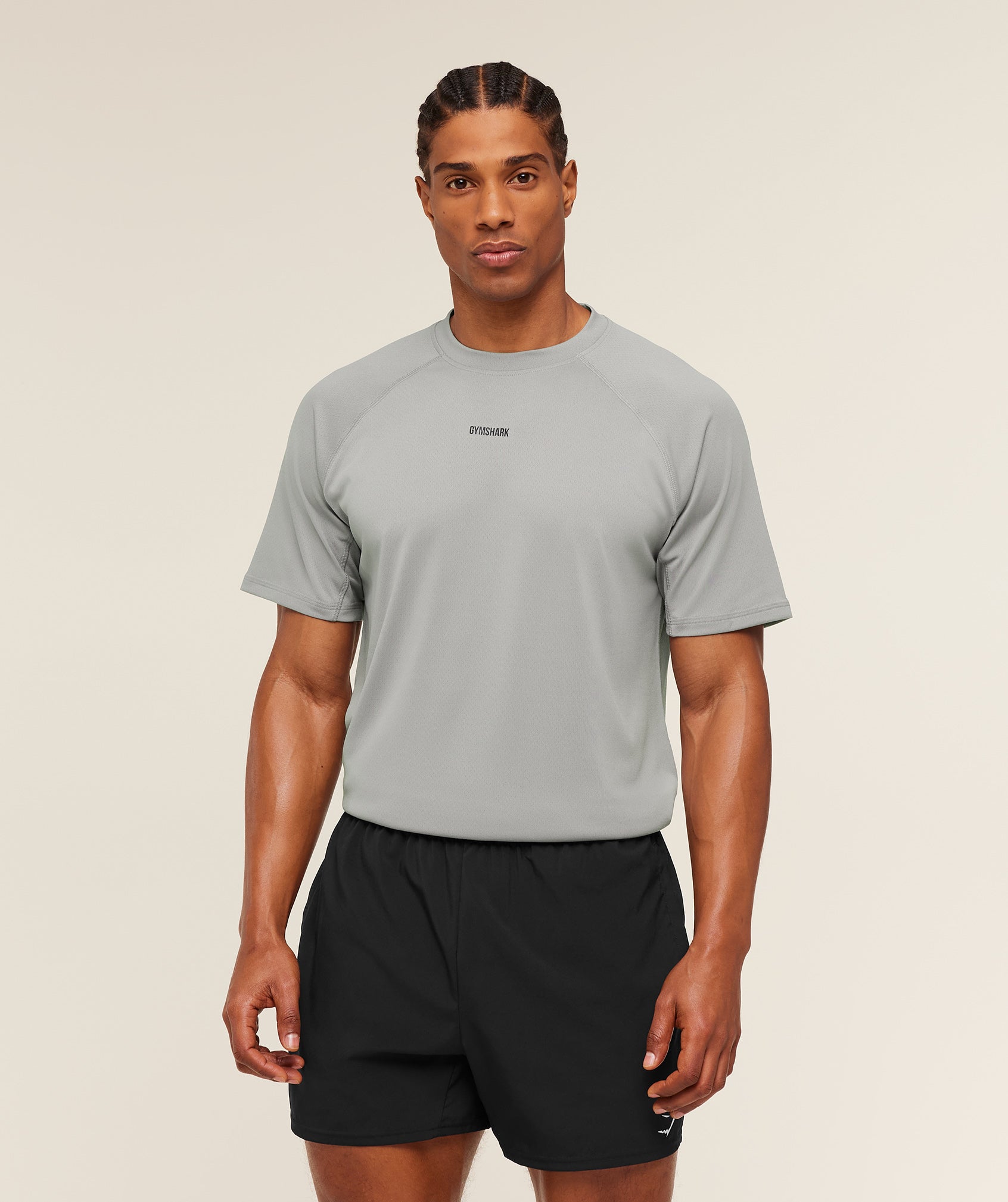 Gymshark Train T-Shirt Smokey Grey