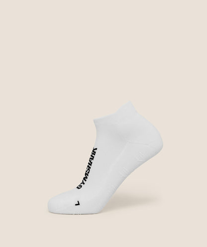 Gymshark Grip Trainer Socks White