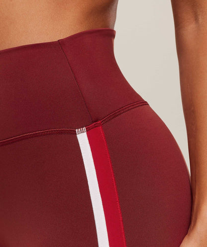 Women's Gymshark Piping Legging Sets Red