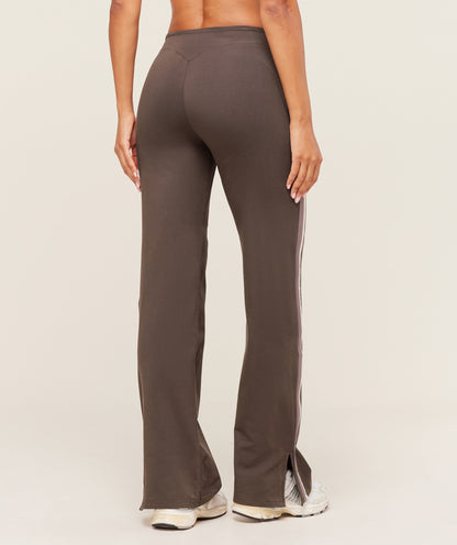 Women's Gymshark Piping Wide Leg Pant Walnut Brown