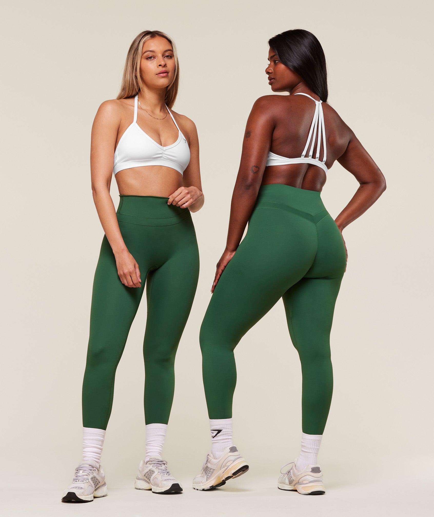 Women's Gymshark Whitney Leggings Classic Green