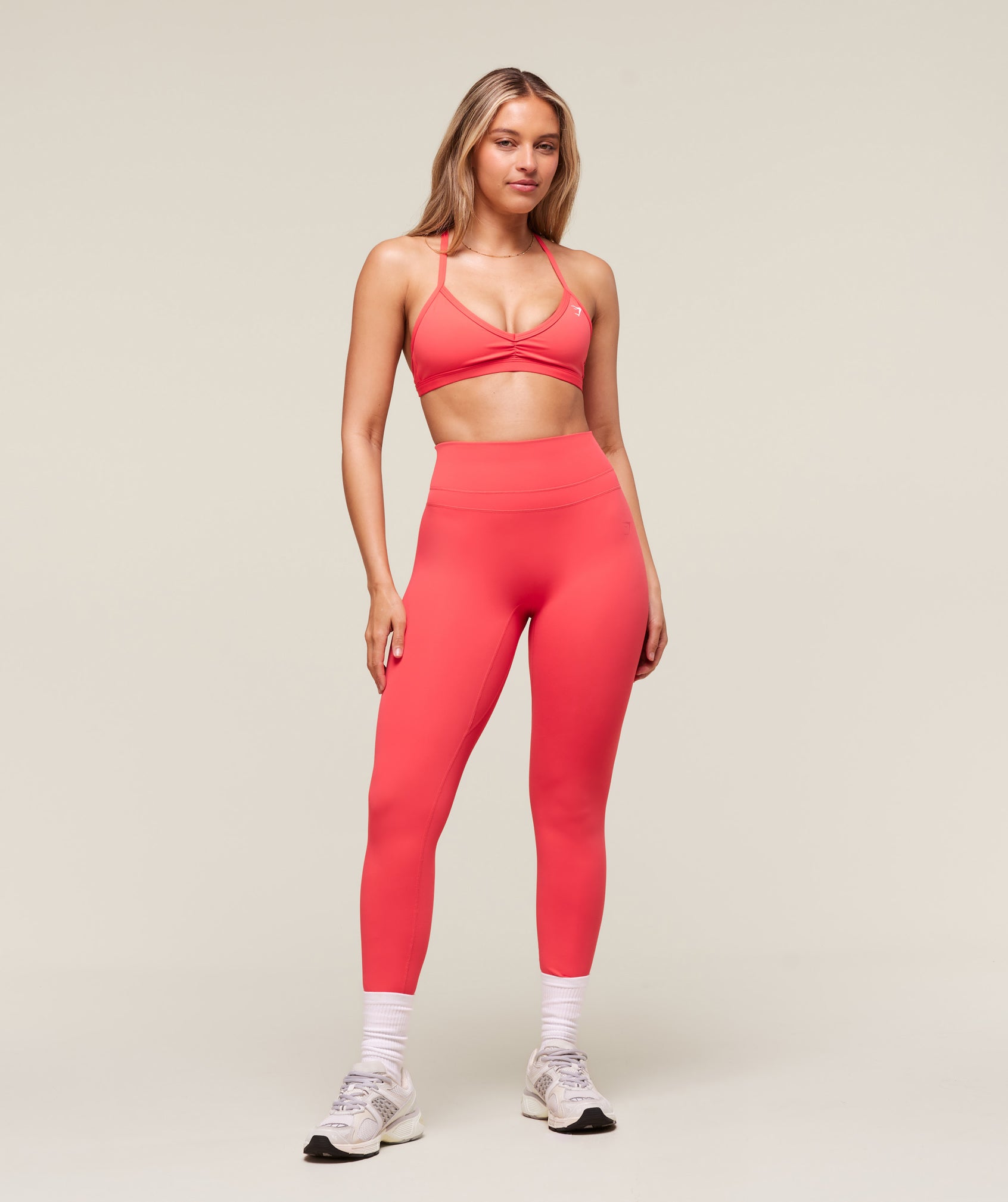 Women's Gymshark Whitney Leggings Coral Red