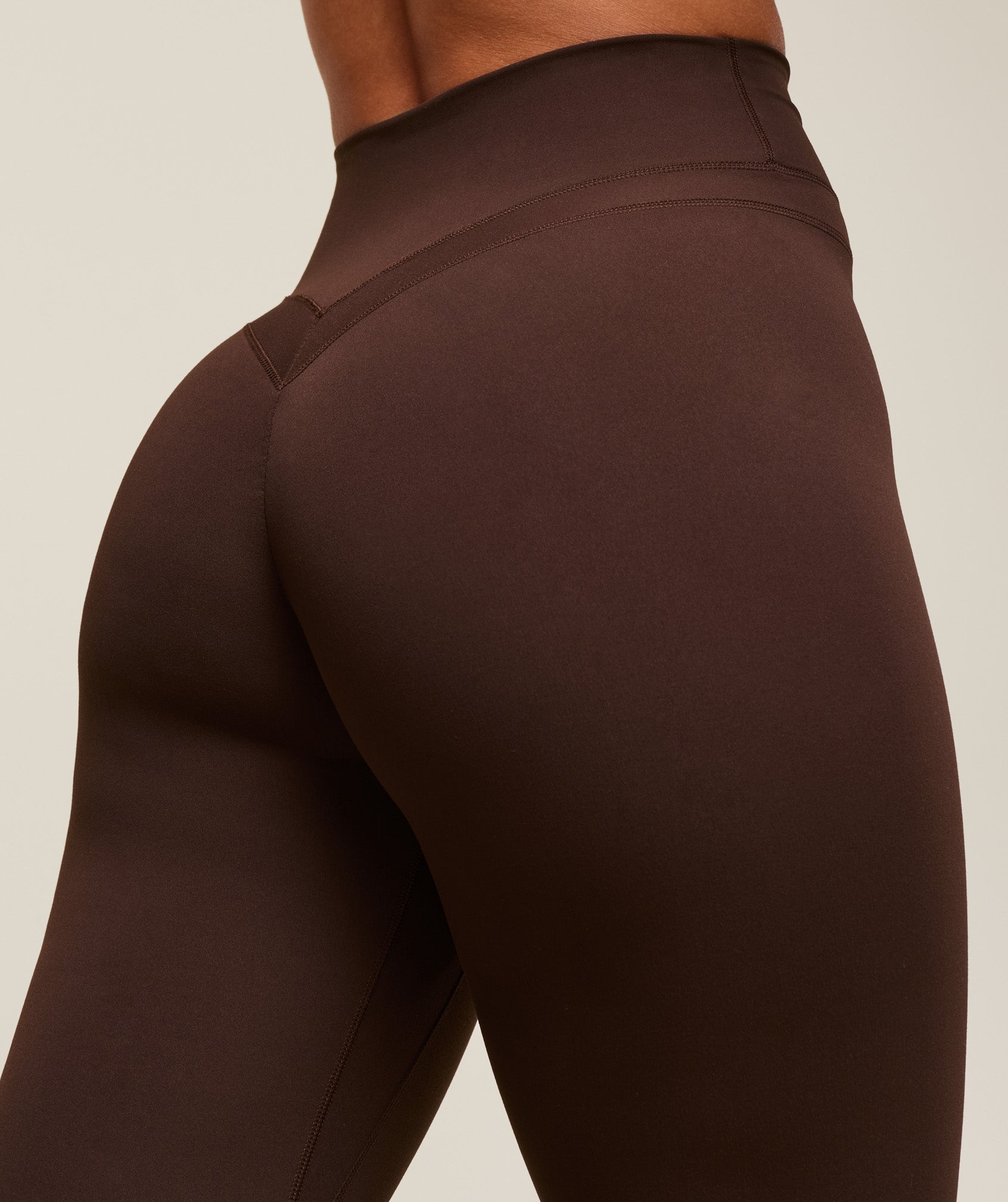 Women's Gymshark Whitney Flared Leggings Depth Brown