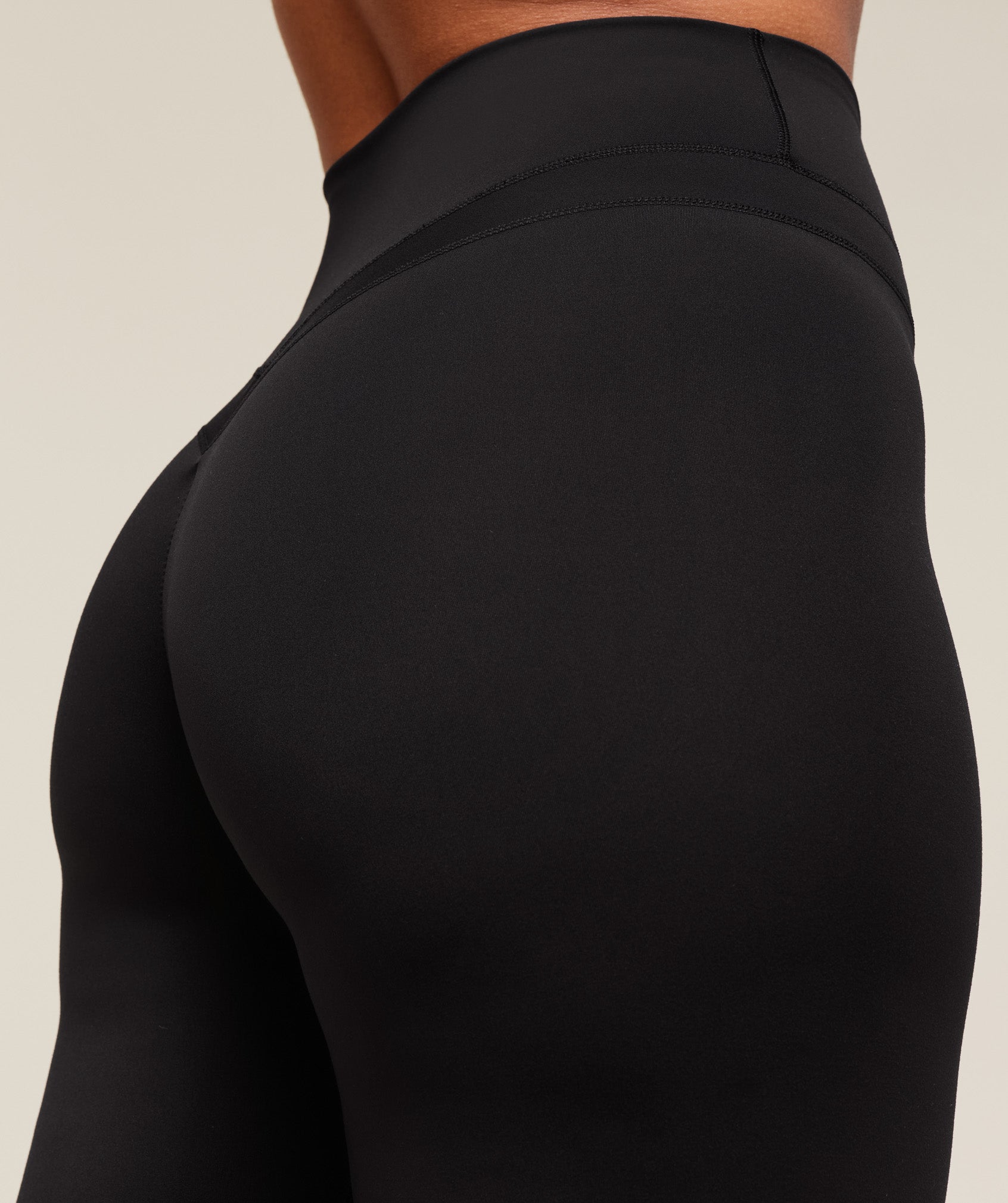 Women's Gymshark Whitney Short Flared Legging Black