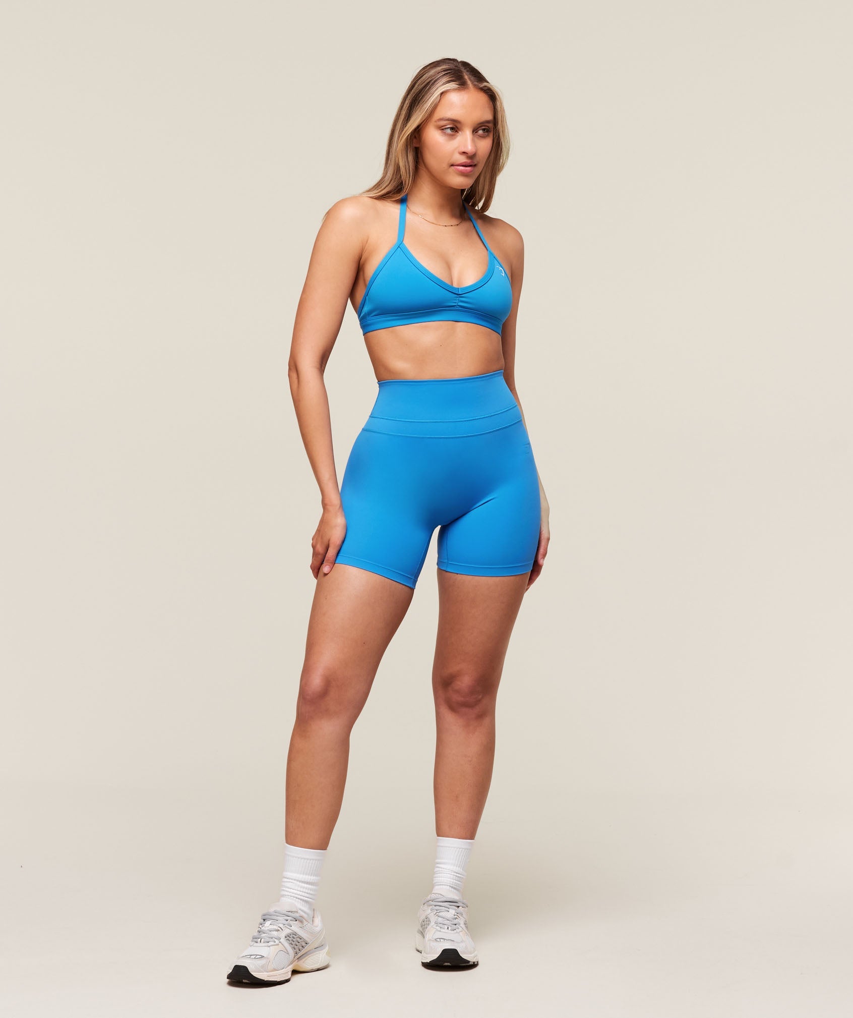 Women's Gymshark Whitney Shorts Active Blue
