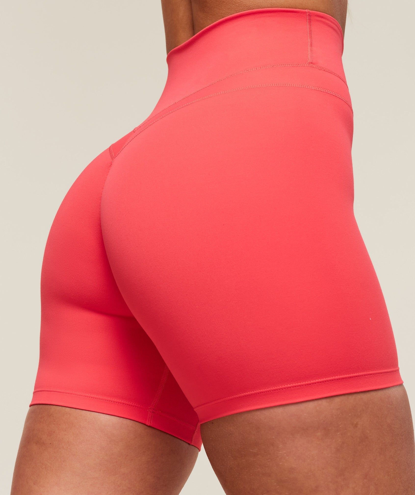Women's Gymshark Whitney Shorts Coral Red