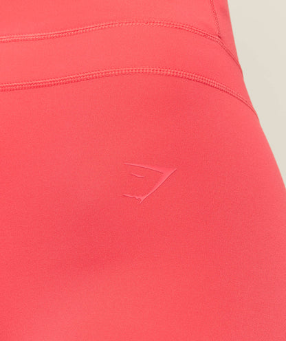 Women's Gymshark Whitney Shorts Coral Red