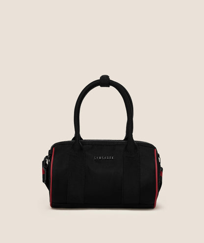 Women's Gymshark Gymshark X Analis Mini Barrel Bag Black