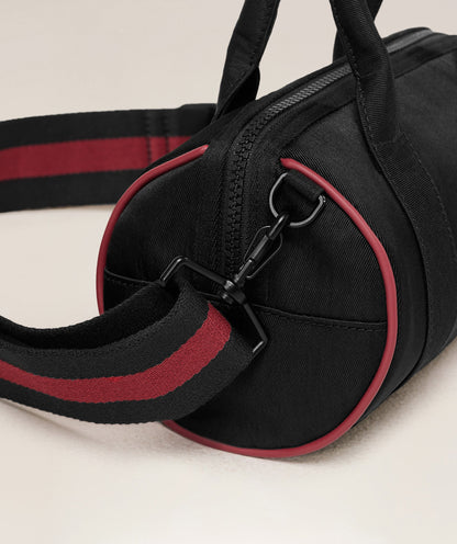 Women's Gymshark Gymshark X Analis Mini Barrel Bag Black