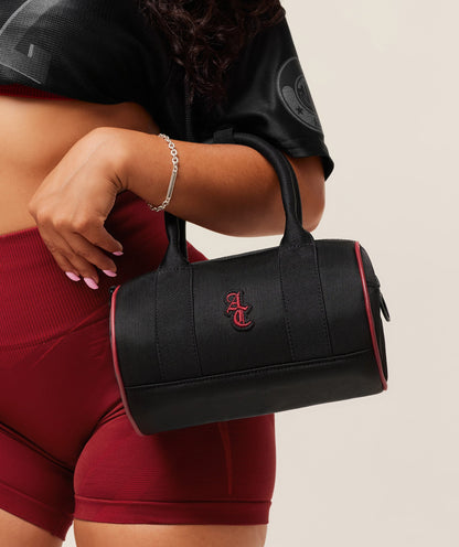 Women's Gymshark Gymshark X Analis Mini Barrel Bag Black