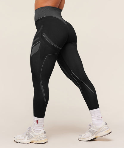Women's Gymshark Gymshark X Analis Seamless Leggings Black