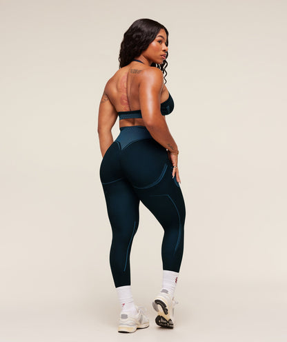 Women's Gymshark Gymshark X Analis Seamless Leggings Midnight Blue