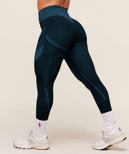 Women's Gymshark Gymshark X Analis Seamless Leggings Midnight Blue