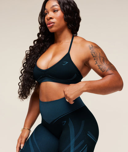 Women's Gymshark Gymshark X Analis Seamless Leggings Midnight Blue