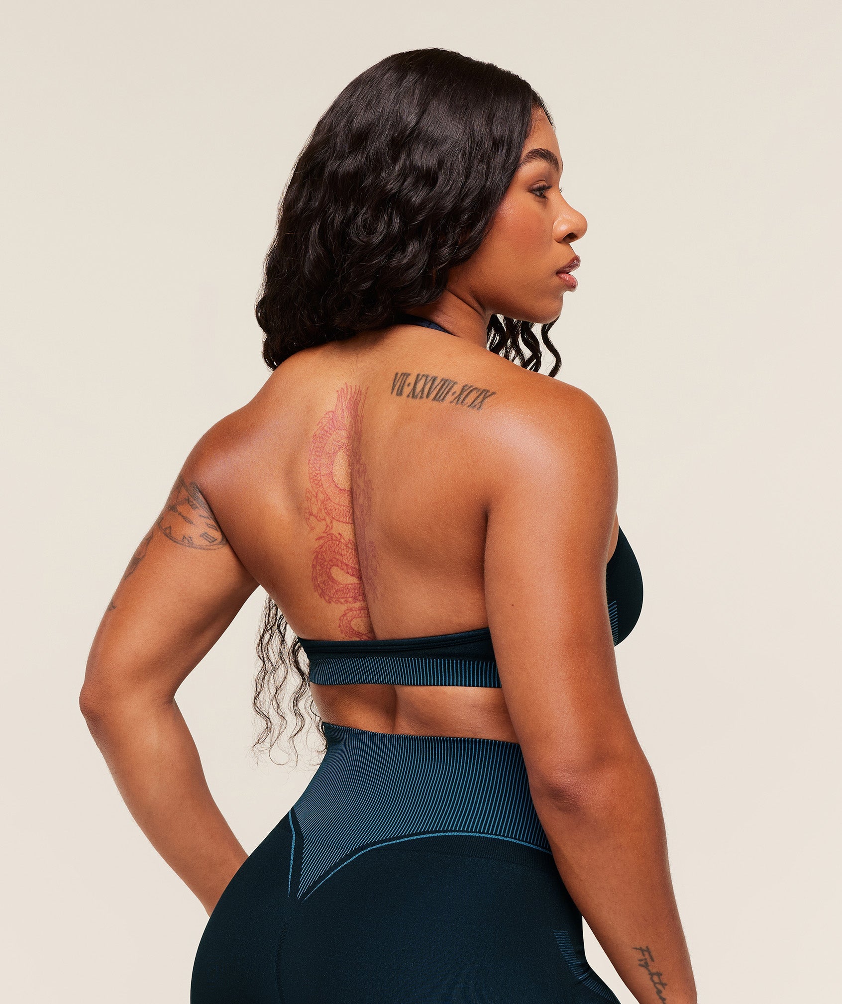 Women's Gymshark Gymshark X Analis Seamless Sports Bra Midnight Blue