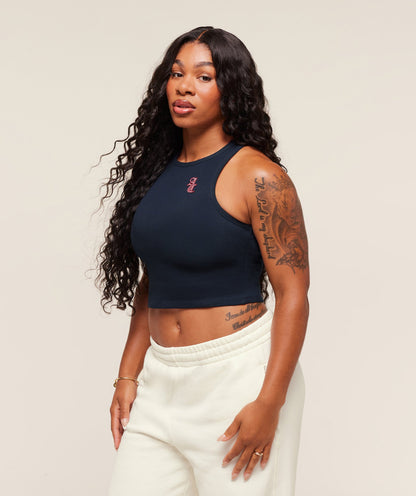 Women's Gymshark Gymshark X Analis Tank Midnight Blue
