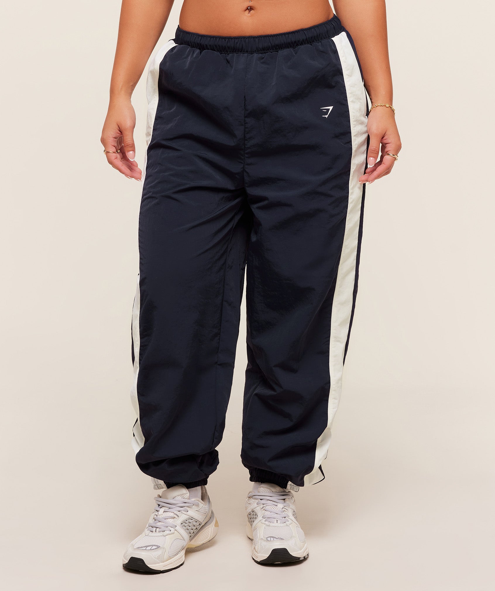 Women's Gymshark Gymshark X Analis Woven Track Pants Midnight Blue