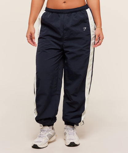 Women's Gymshark Gymshark X Analis Woven Track Pants Midnight Blue