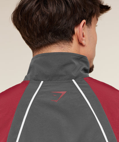 Gymshark Gymshark X Carlos Belcast Track Jacket Grey