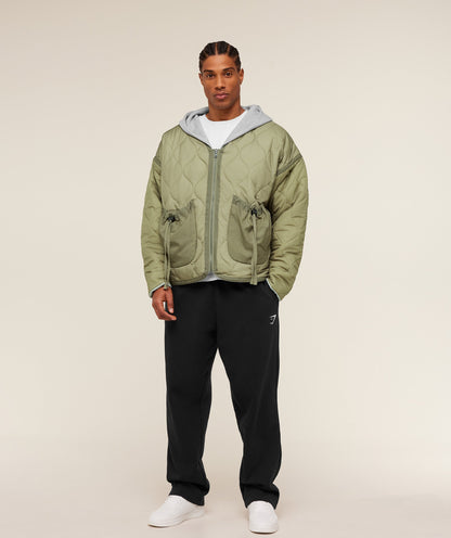 Gymshark Gymshark X Saalt Studios Jacket Gs Utility Green