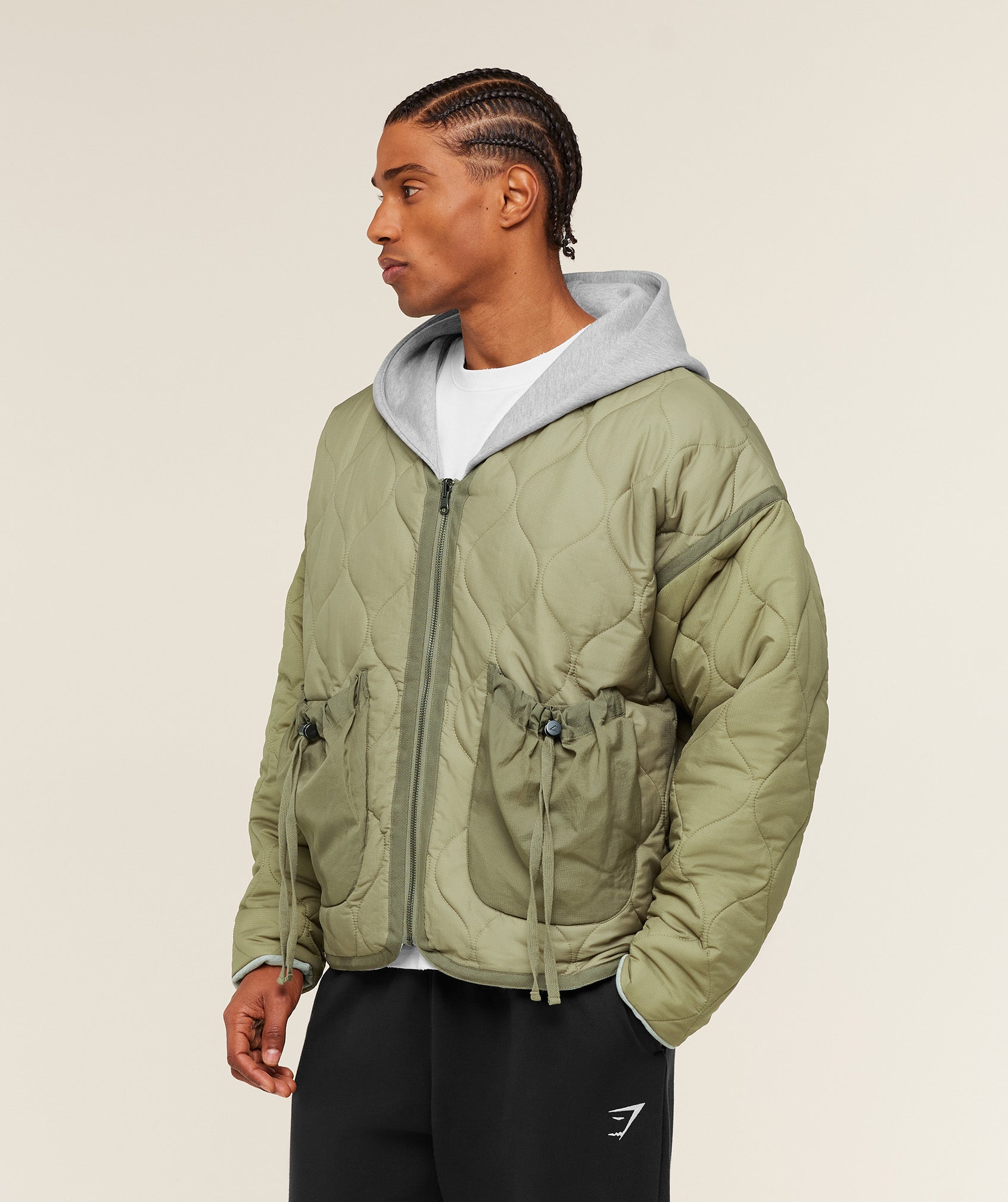 Gymshark Gymshark X Saalt Studios Jacket Gs Utility Green