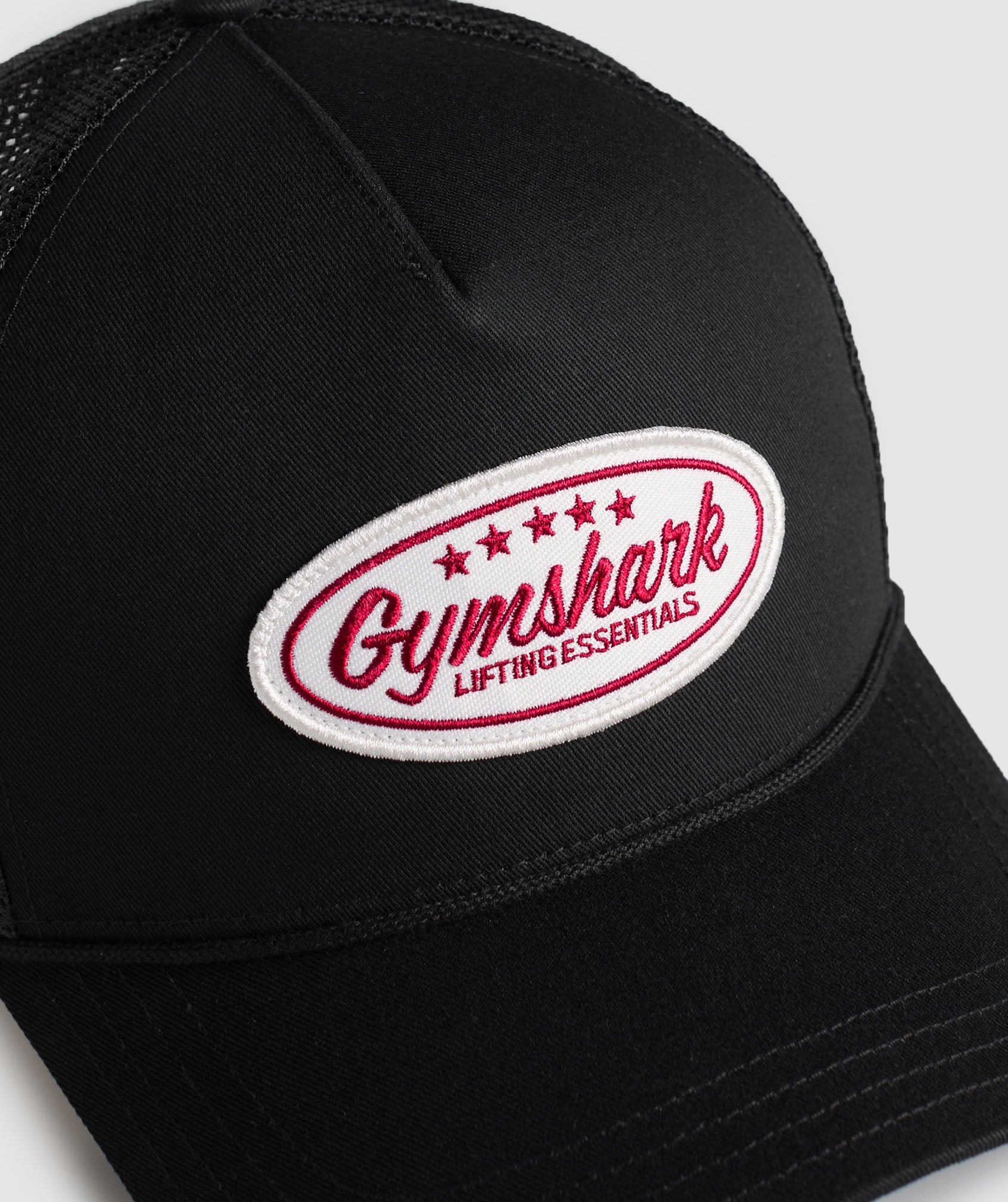 Women's Gymshark Trucker Cap Black