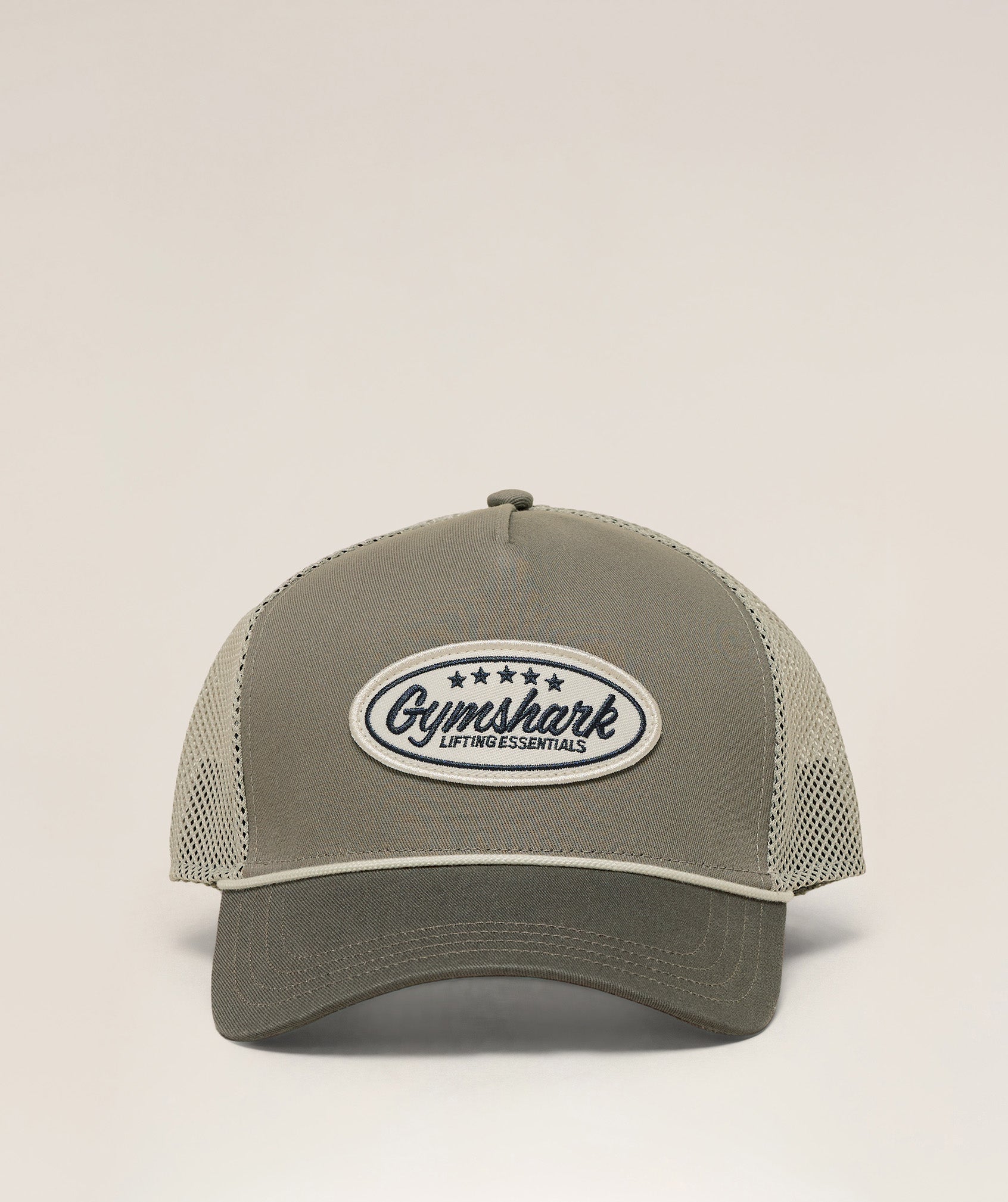 Women's Gymshark Trucker Cap Linen Brown
