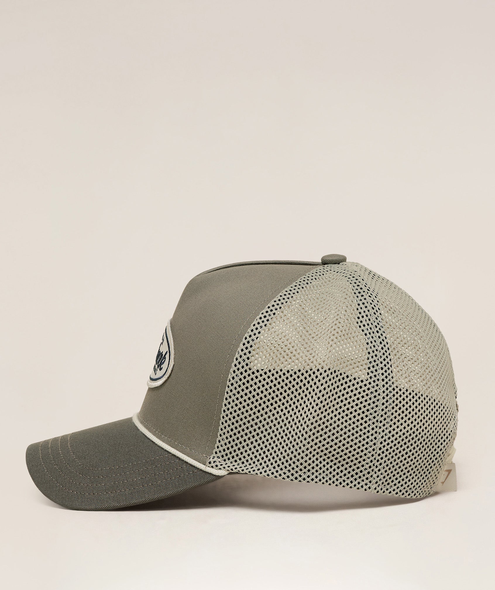 Women's Gymshark Trucker Cap Linen Brown