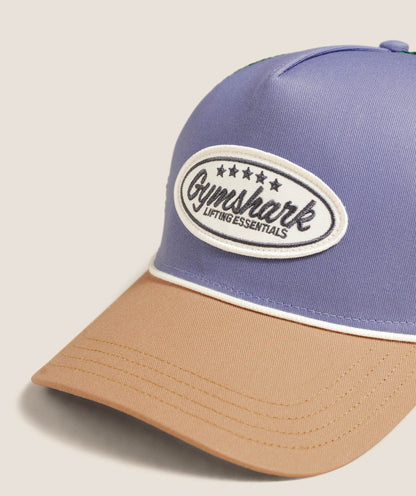 Gymshark Trucker Cap Worn Blue