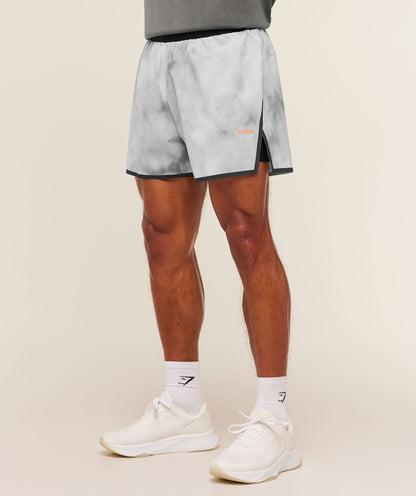 Gymshark Hybrid 5" Performance Shorts Smokey Grey