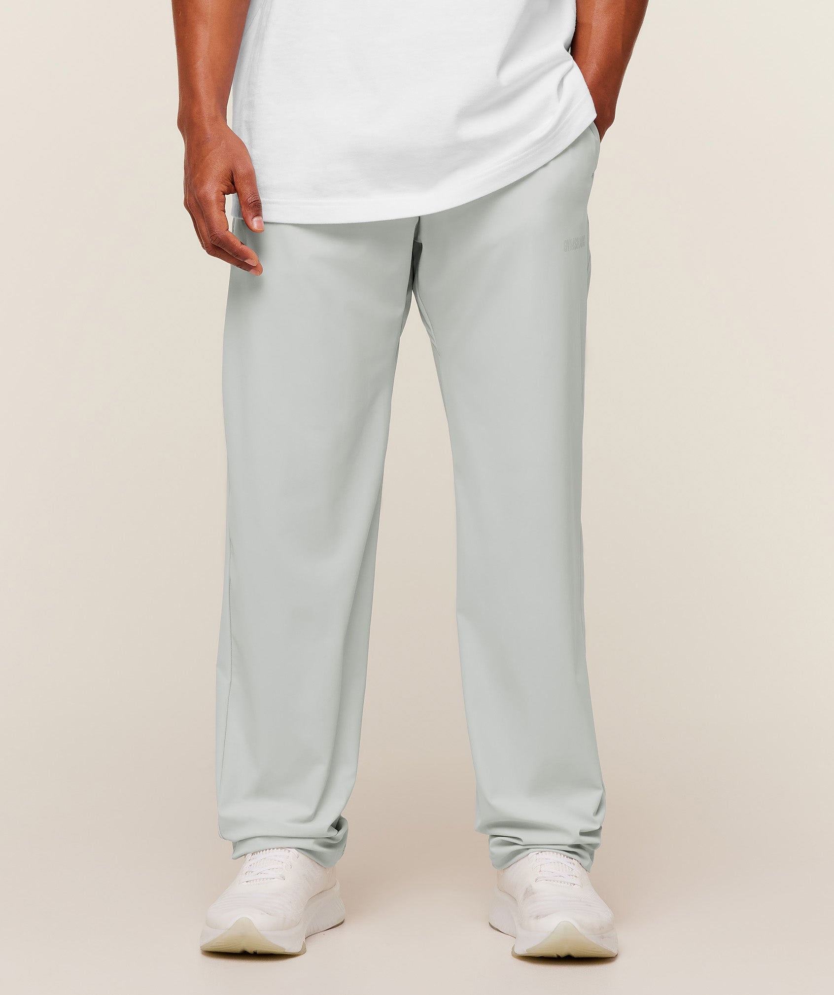 Gymshark Hybrid Joggers  Light Grey