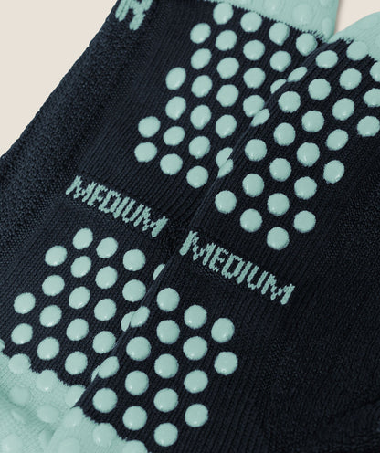 Women's Gymshark Hybrid Training Grip Socks Single Black