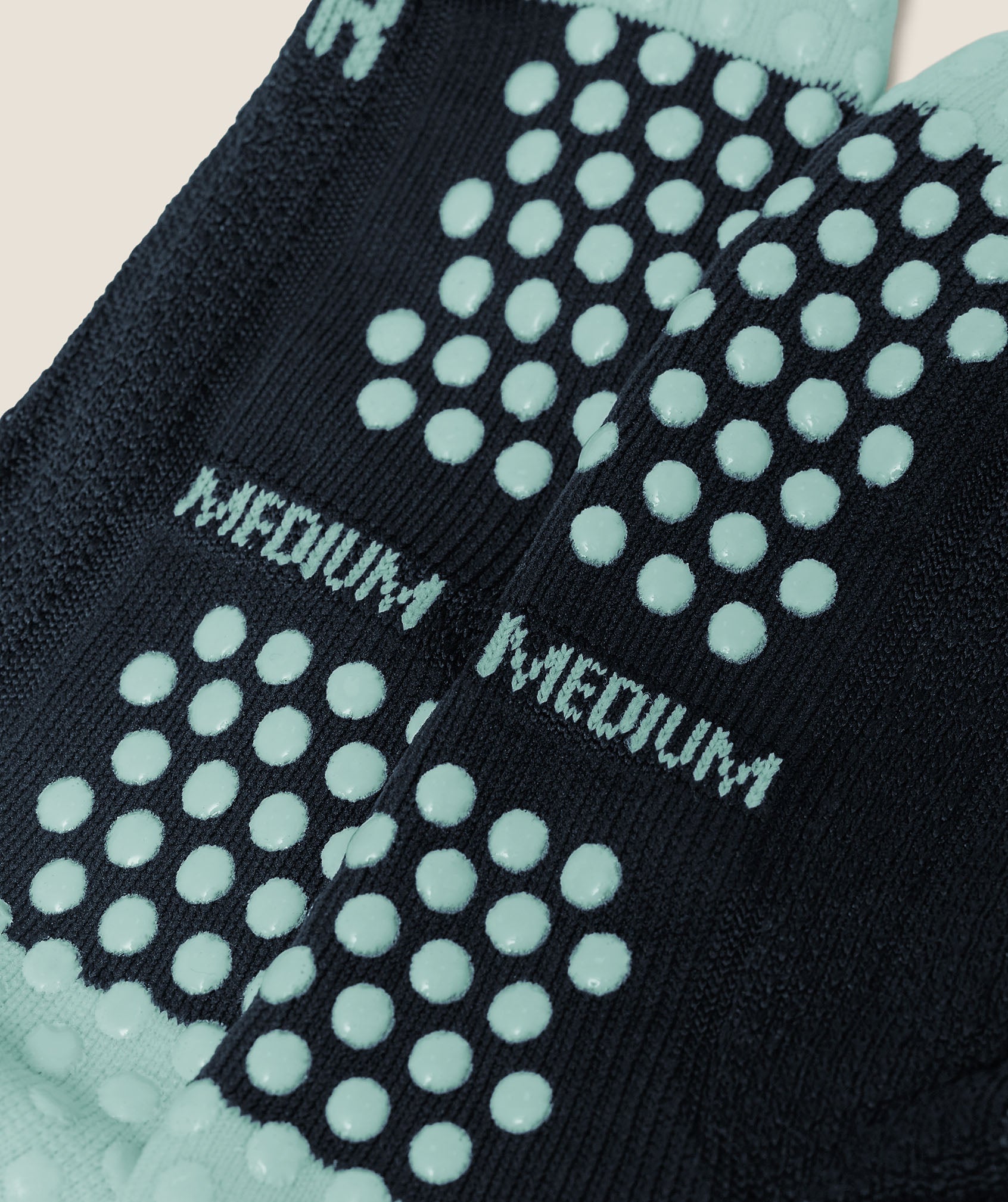 Women's Gymshark Hybrid Training Grip Socks Single Black