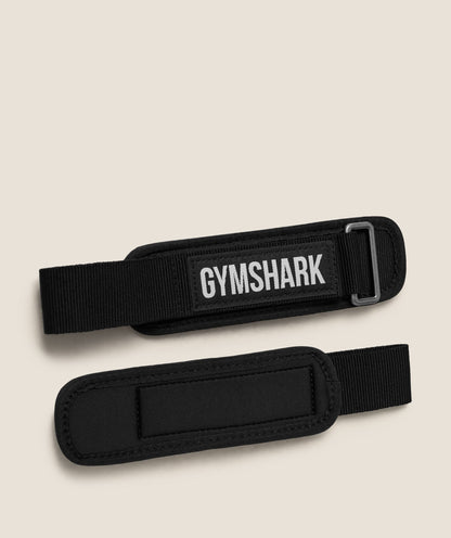 Gymshark Hybrid Training Wrist Straps Gs Black