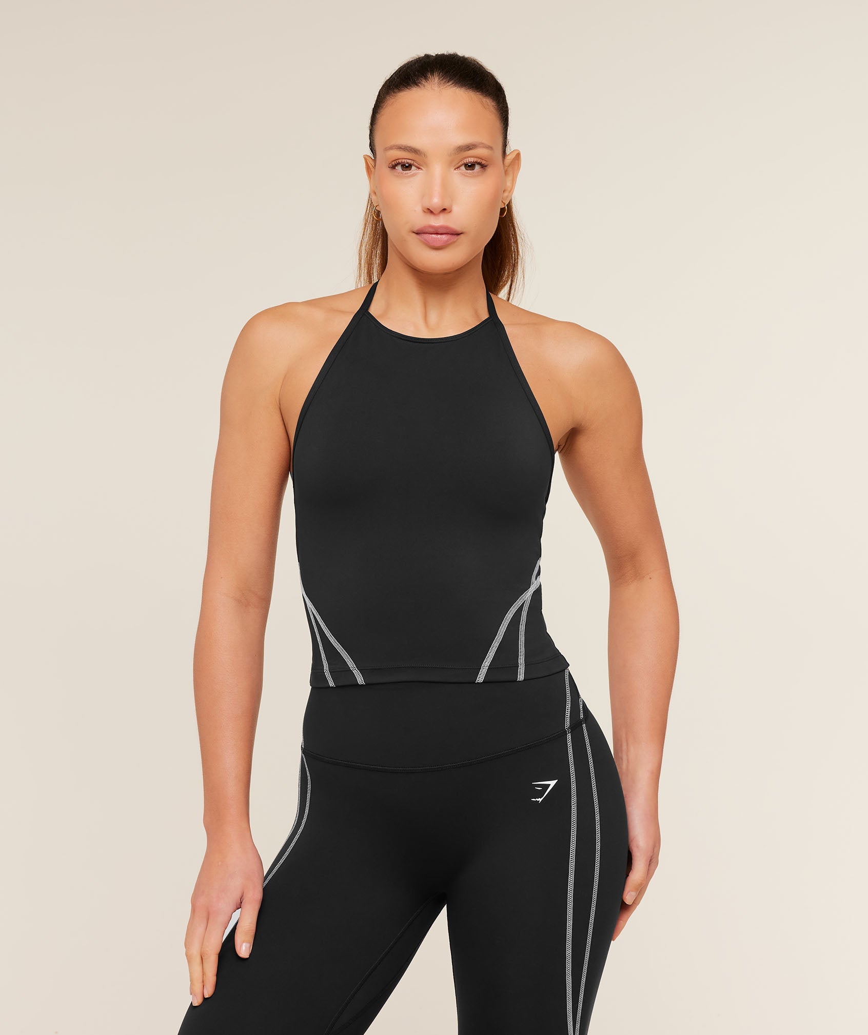 Women's Gymshark Volt Tank Top Black
