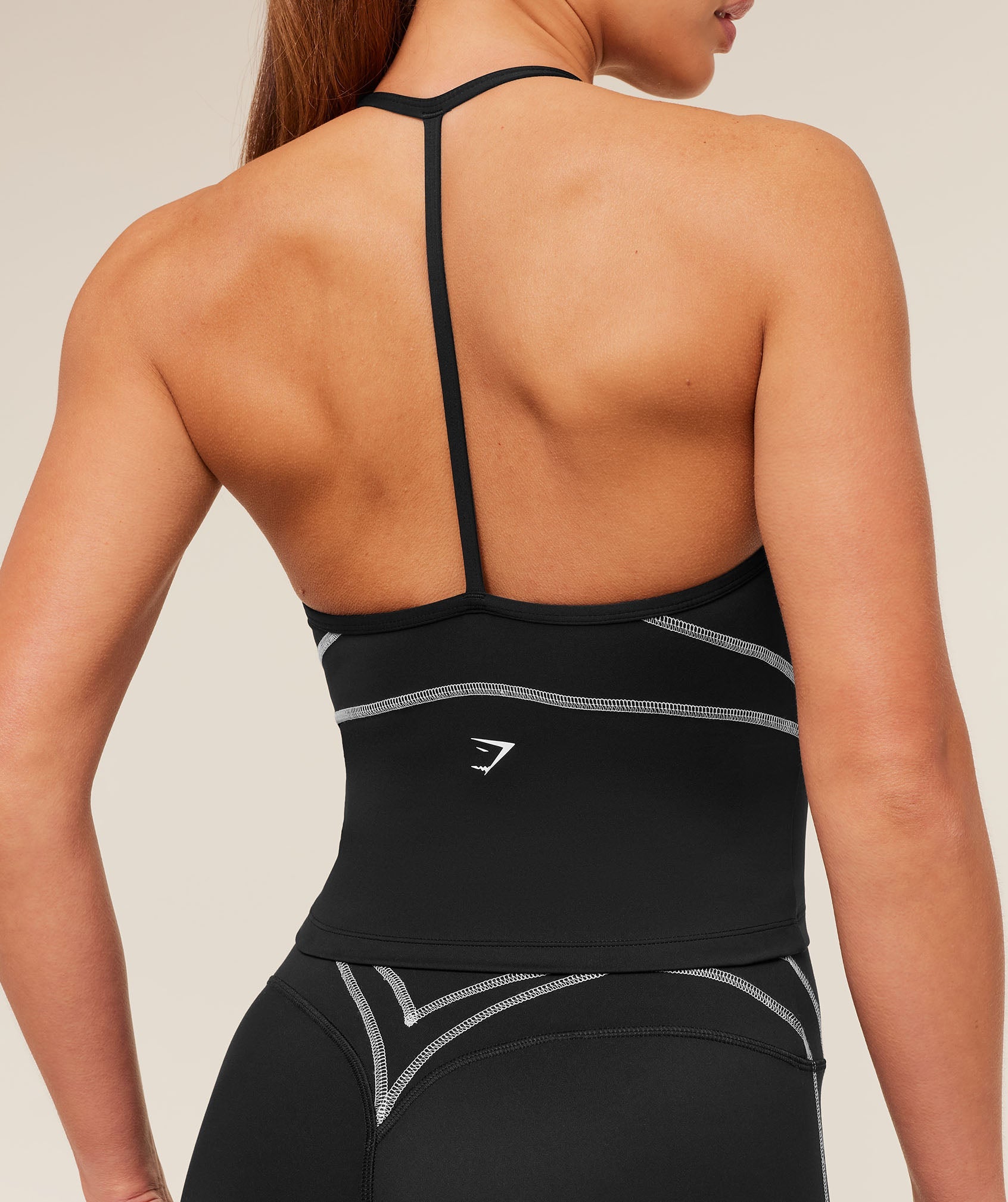 Women's Gymshark Volt Tank Top Black