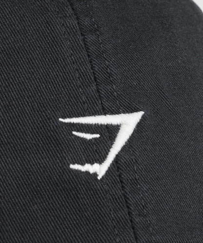 Women's Gymshark Relaxed Cap Black