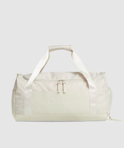 Women's Gymshark Everyday Holdall Small Pebble Grey