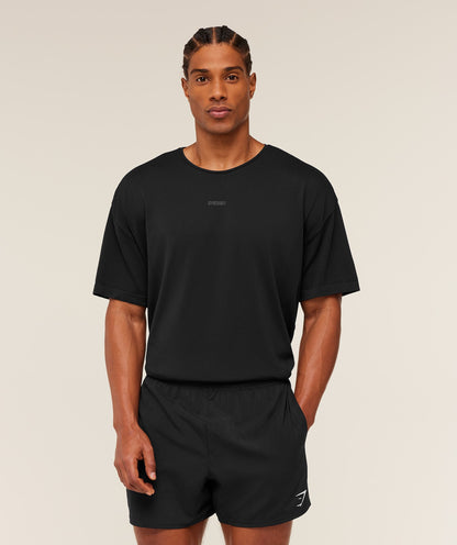 Gymshark Distance Seamless T-Shirt Black